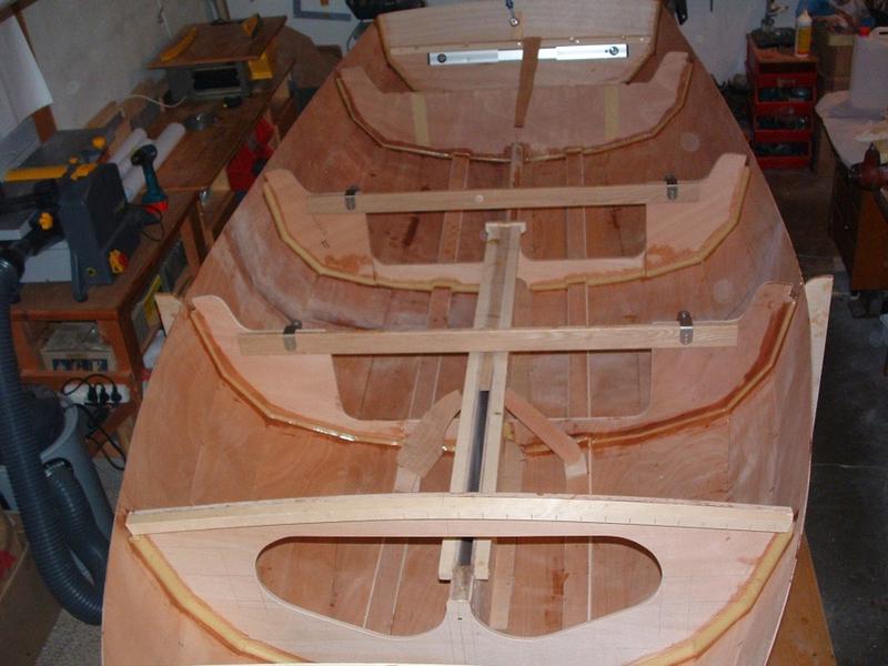 Jitrenka hull panels assembled