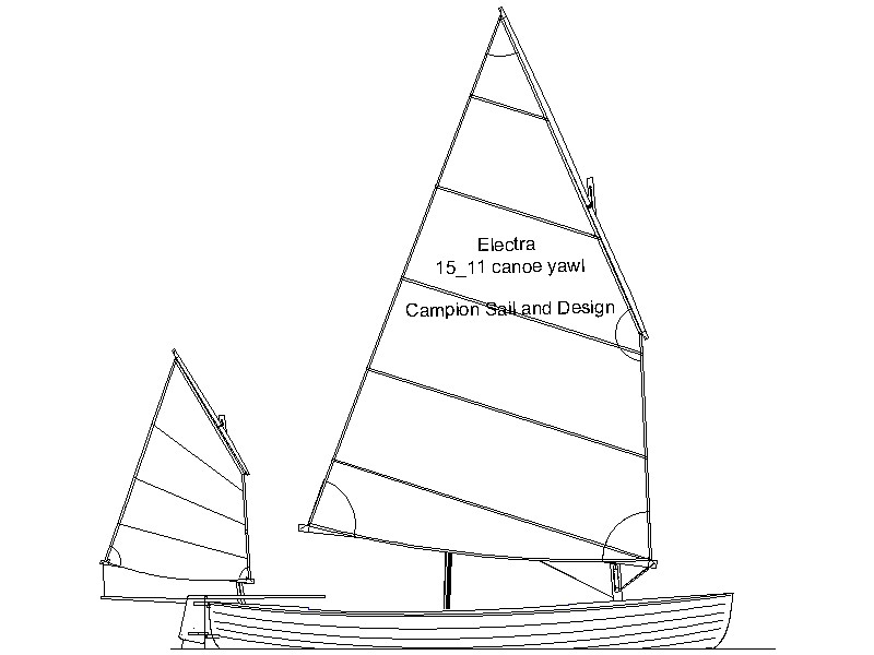 Holmes' canoe yawls